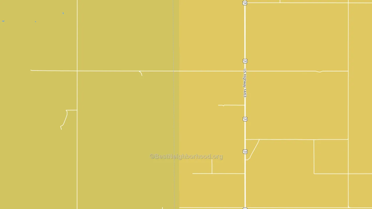 Stamford, SD block-group voter-turnout map