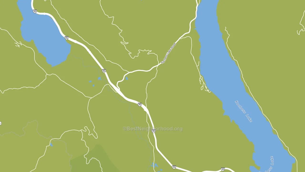 Stampede, WA block-group voter-turnout map