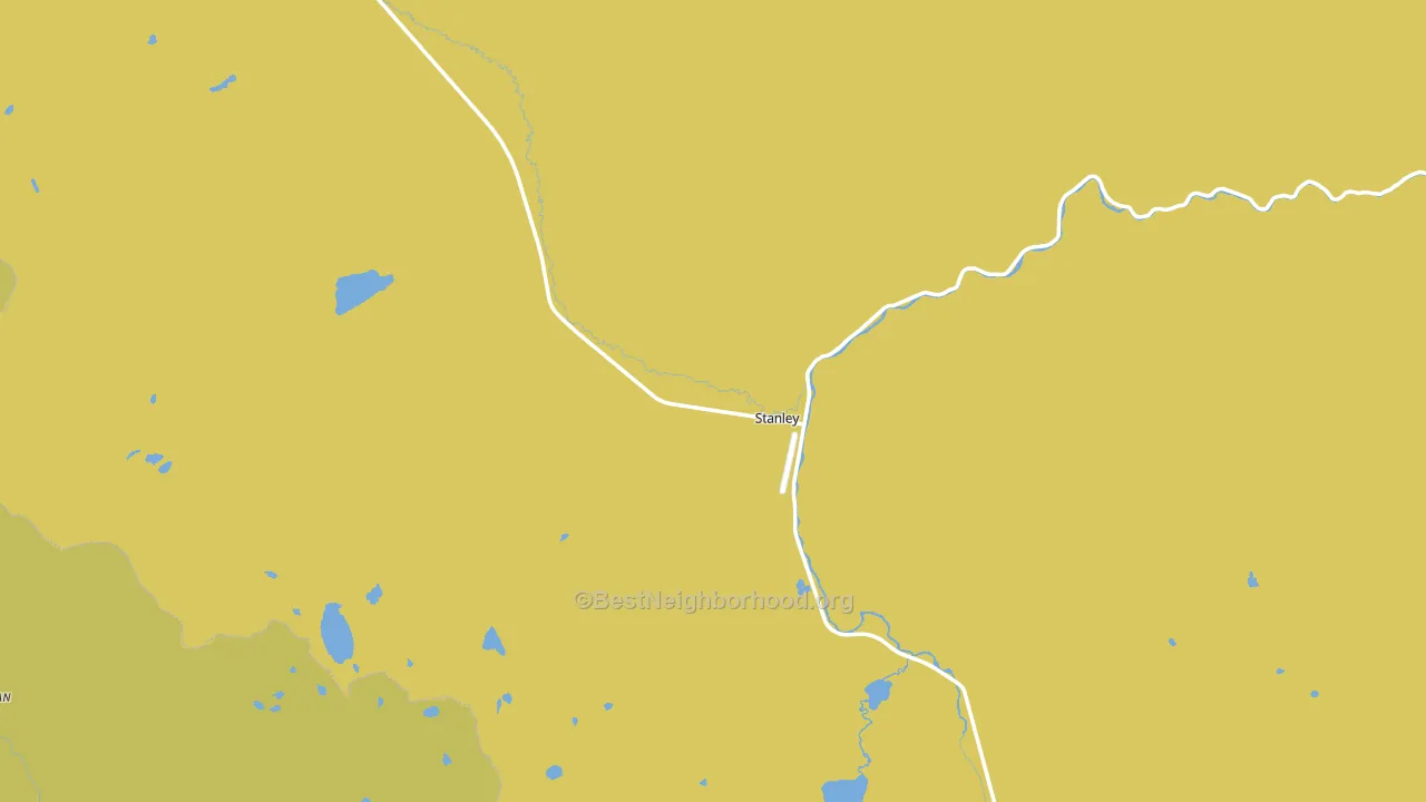 Stanley, ID block-group voter-turnout map