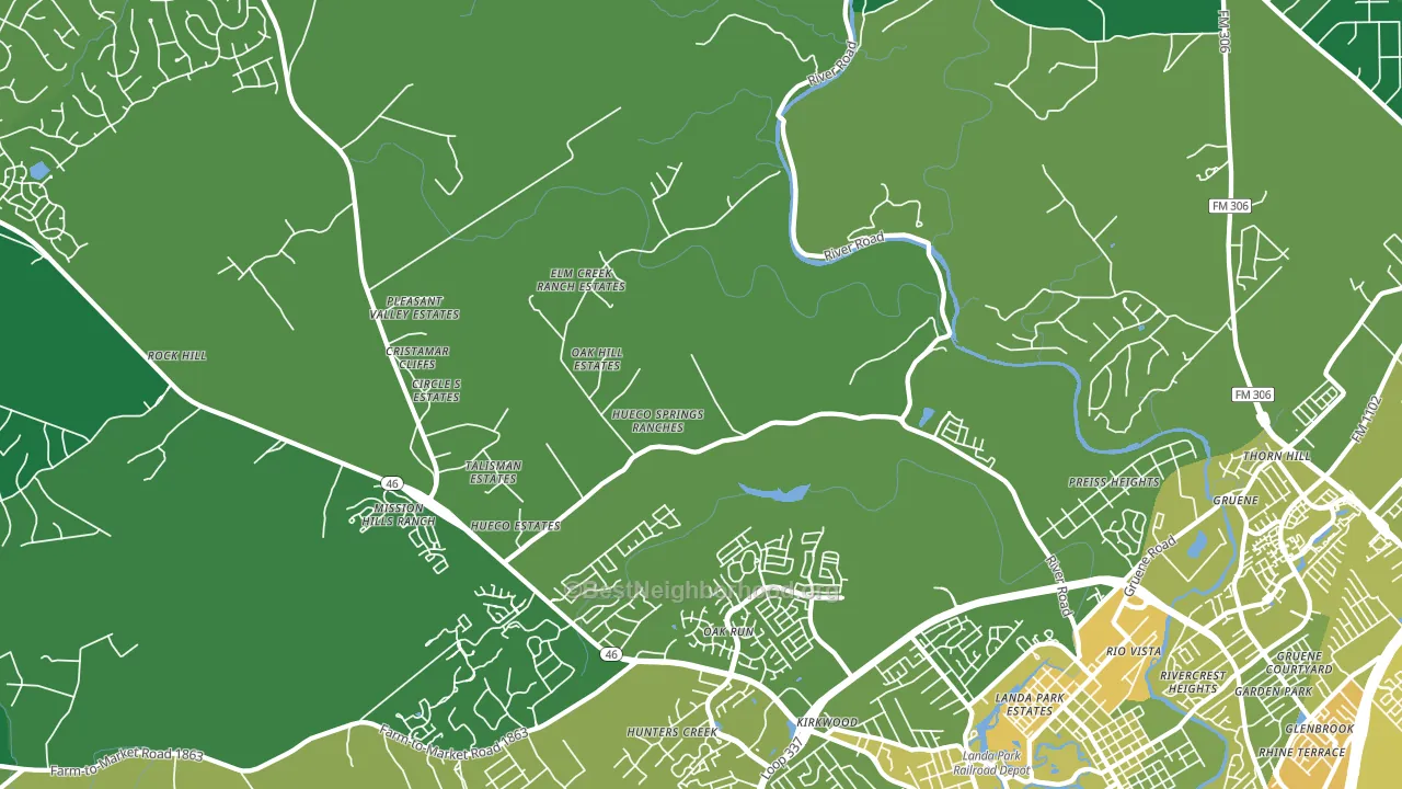Startzville, TX block-group voter-turnout map