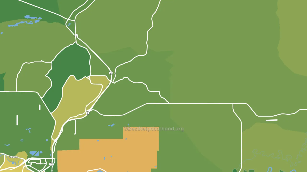 Steele Creek, AK block-group voter-turnout map
