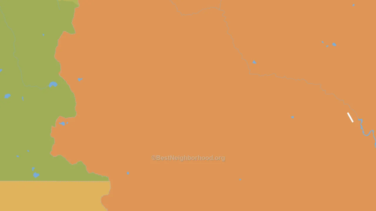 Stehekin, WA block-group voter-turnout map