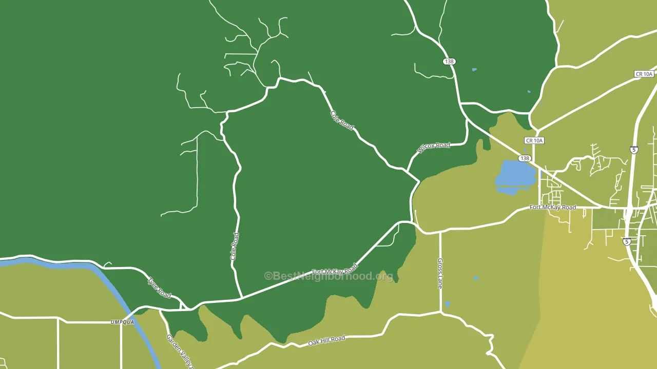 Stephens, OR block-group voter-turnout map