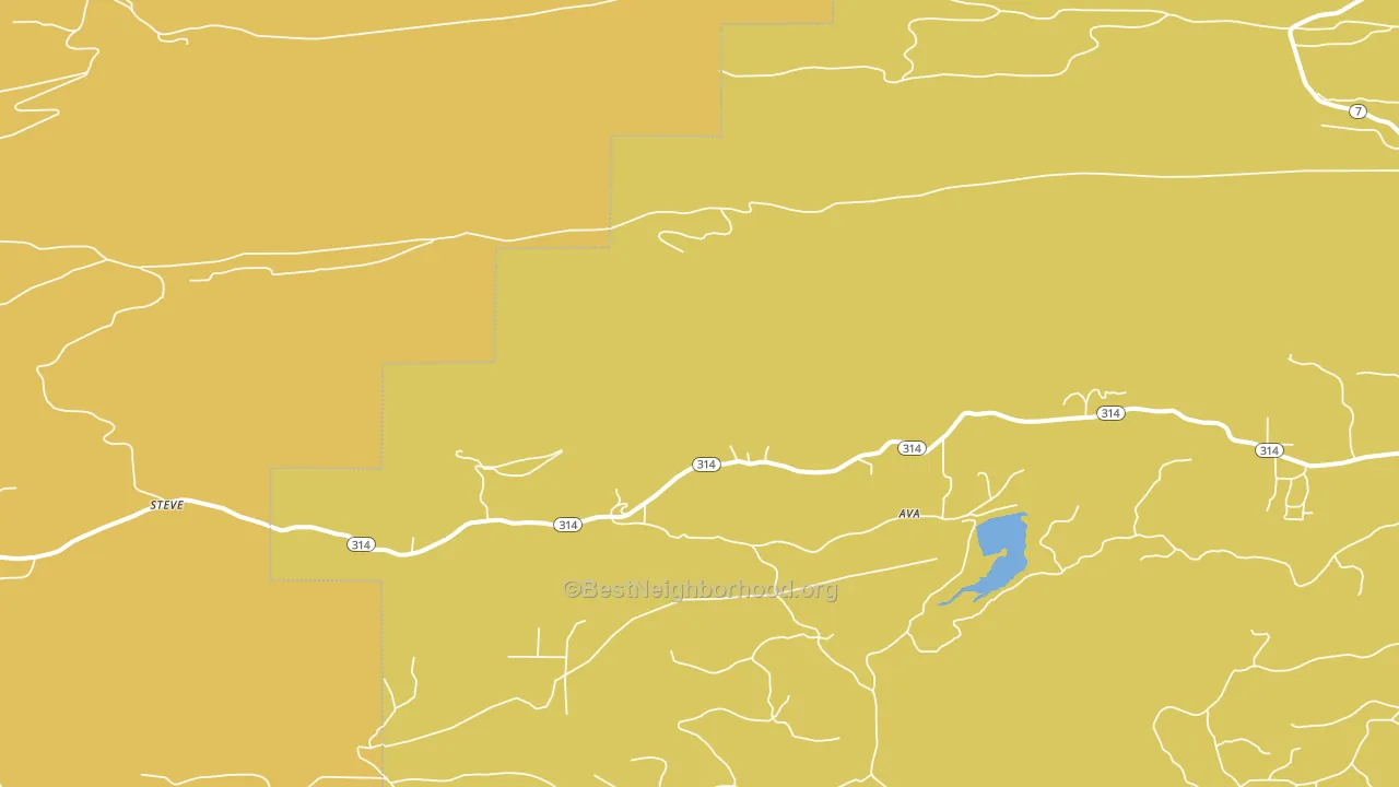 Steve, AR block-group voter-turnout map