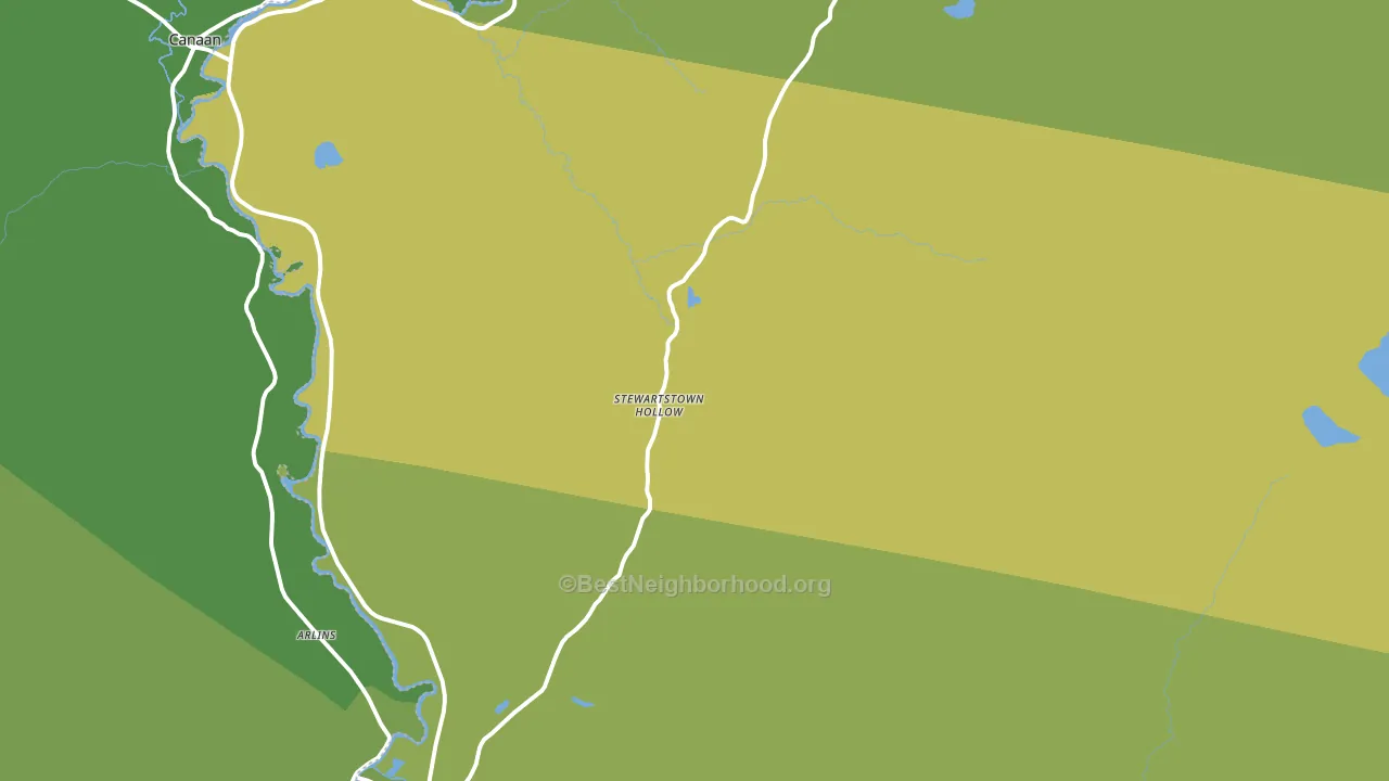 Stewartstown, NH block-group voter-turnout map