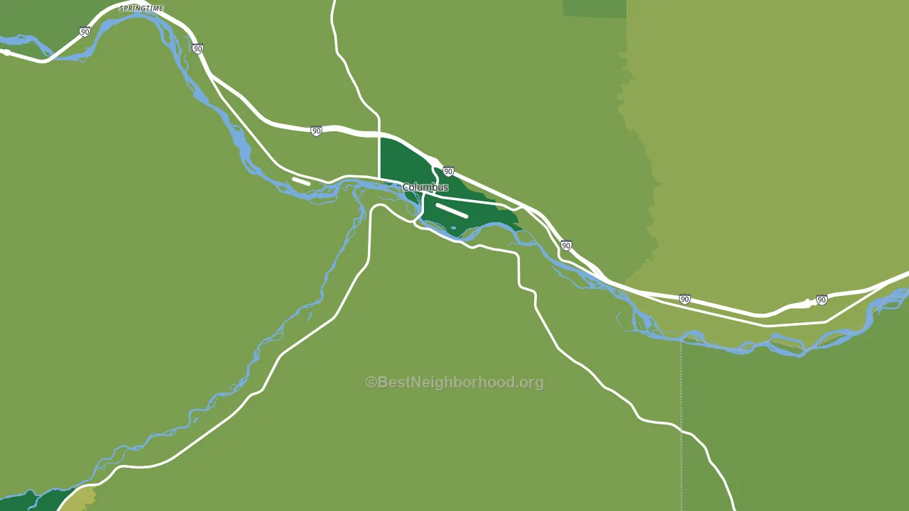 Stillwater County, MT block-group voter-turnout map