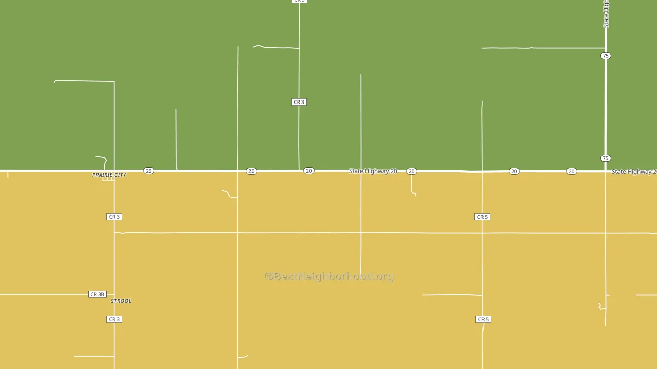 Strool, SD block-group voter-turnout map
