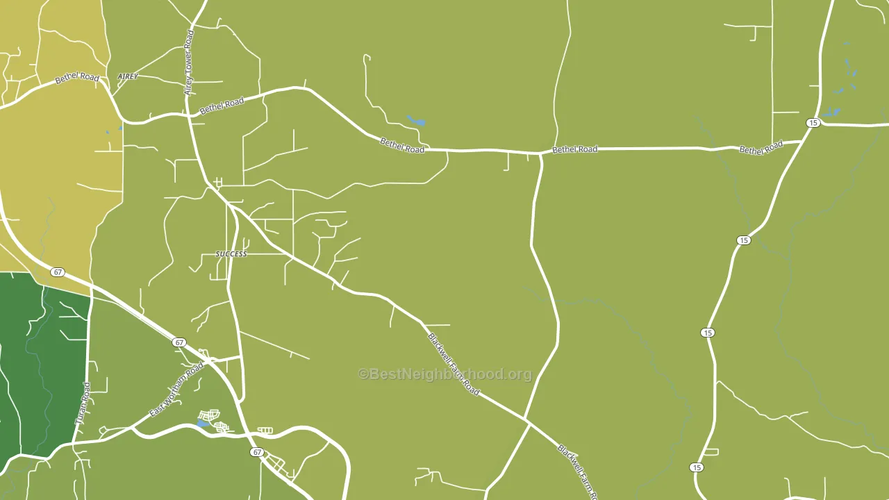 Success, MS block-group voter-turnout map