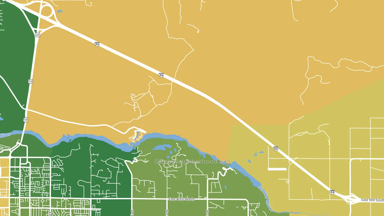 Sugar Loaf, ID block-group voter-turnout map