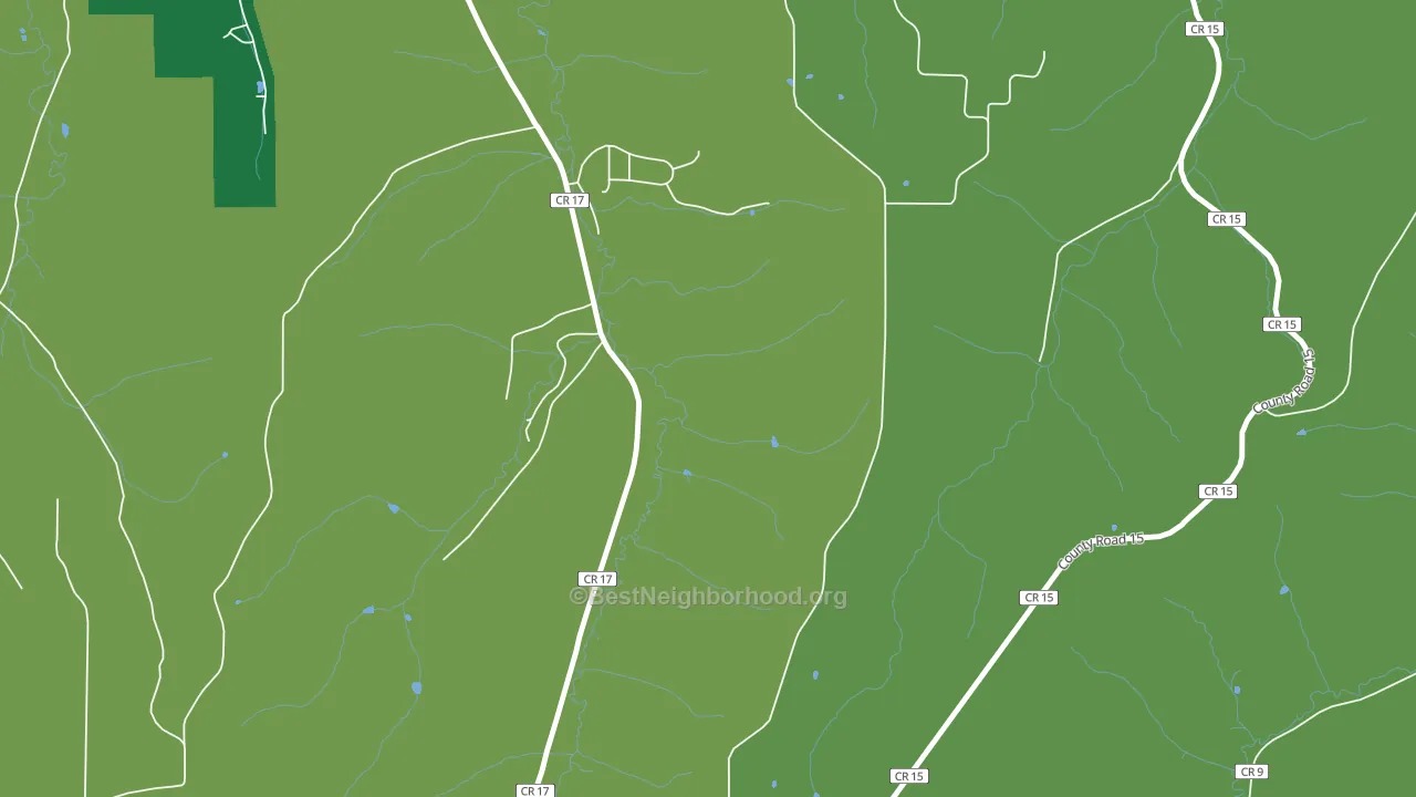 Sugarloaf, MN block-group voter-turnout map