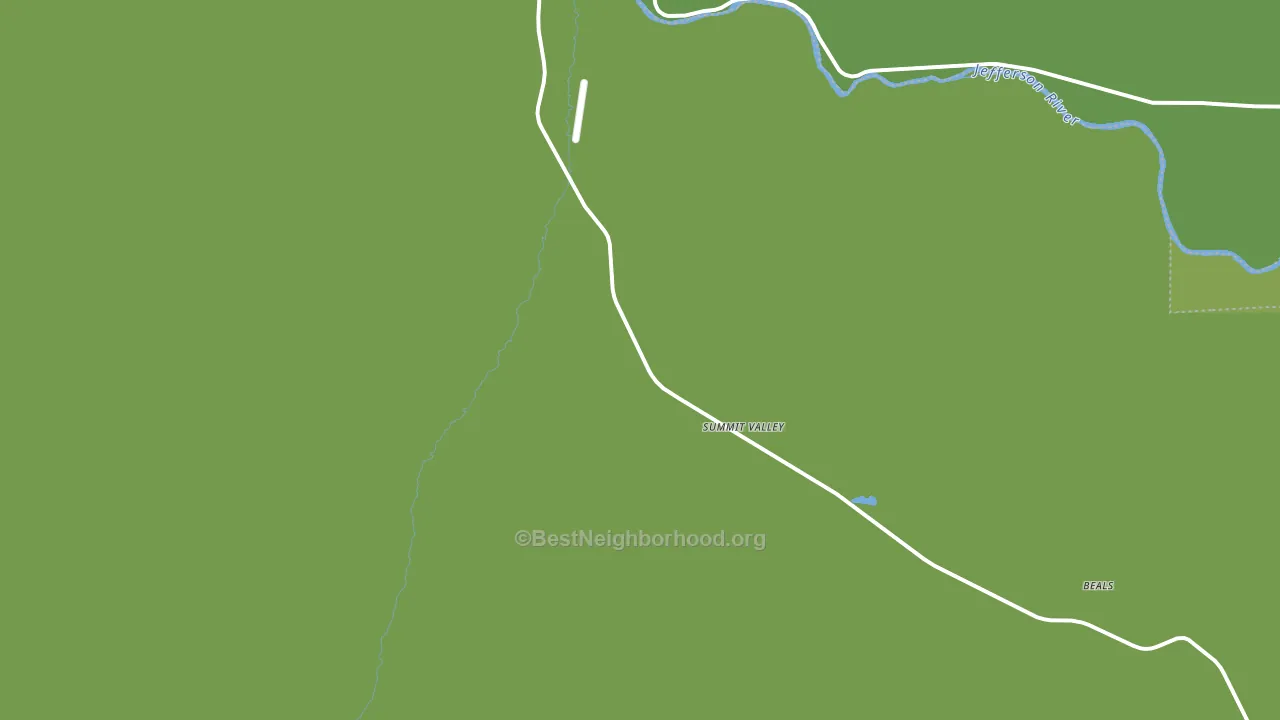 Summit Valley, MT block-group voter-turnout map