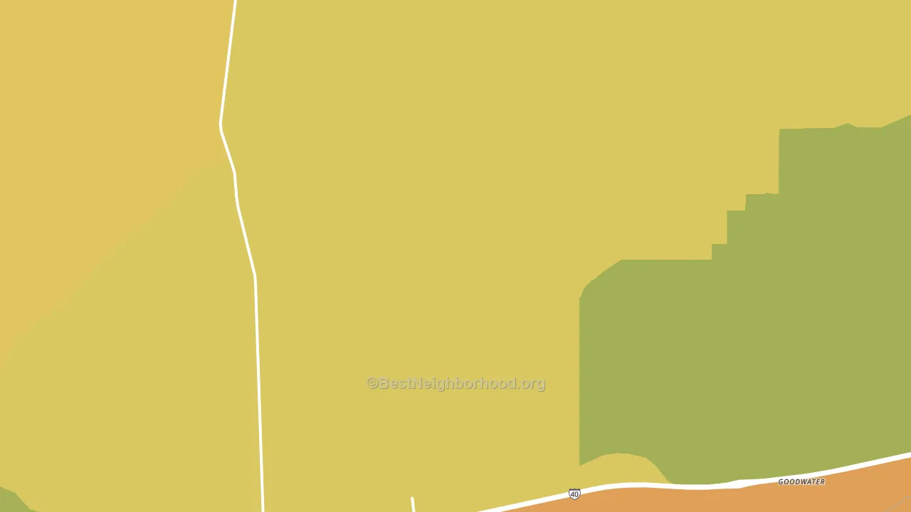 Sun Valley, AZ block-group voter-turnout map