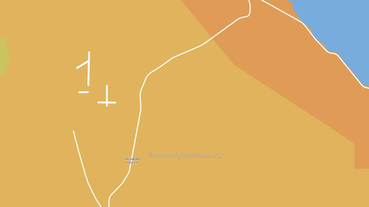 Sutcliffe, NV block-group voter-turnout map