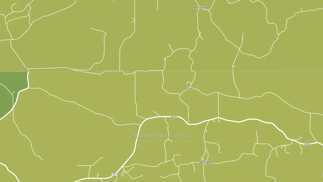 Sweatman, MS block-group voter-turnout map