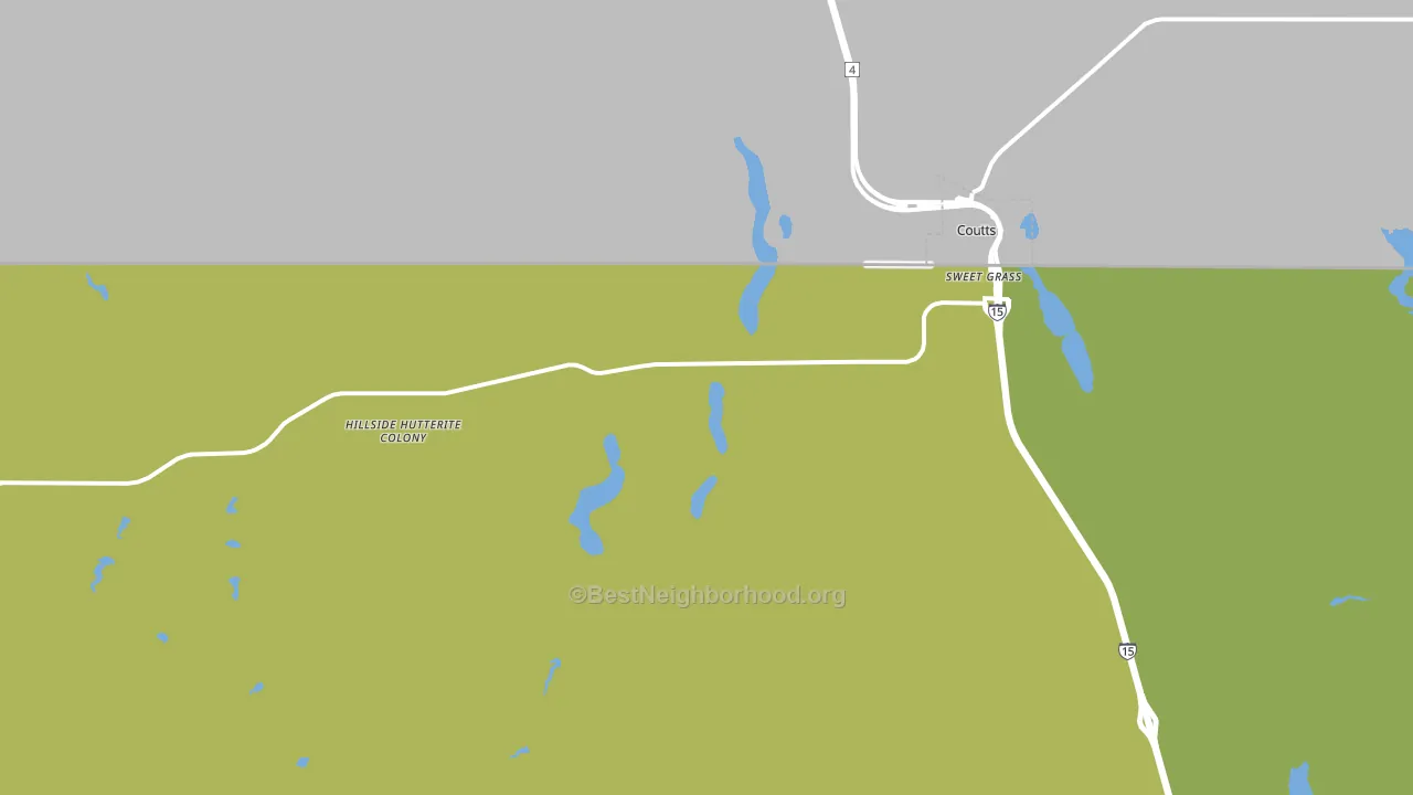 Sweet Grass, MT block-group voter-turnout map