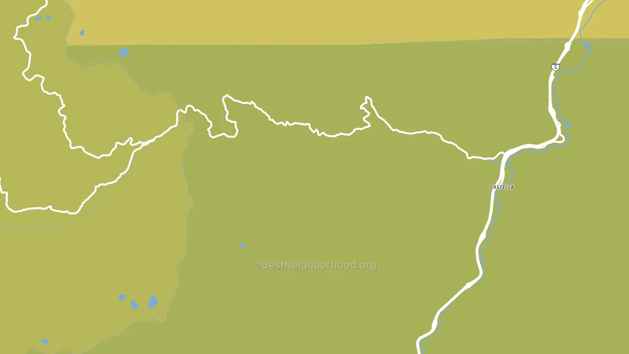 Sweetbriar, CA block-group voter-turnout map