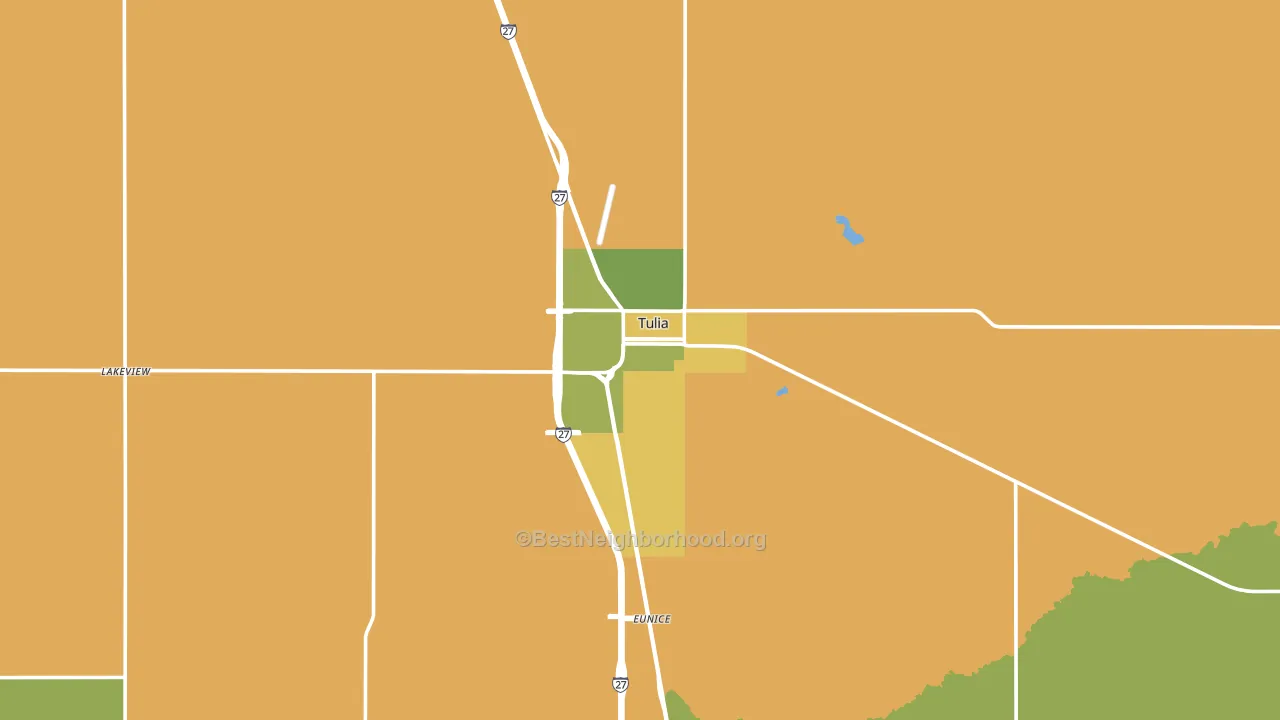 Swisher County, TX block-group voter-turnout map