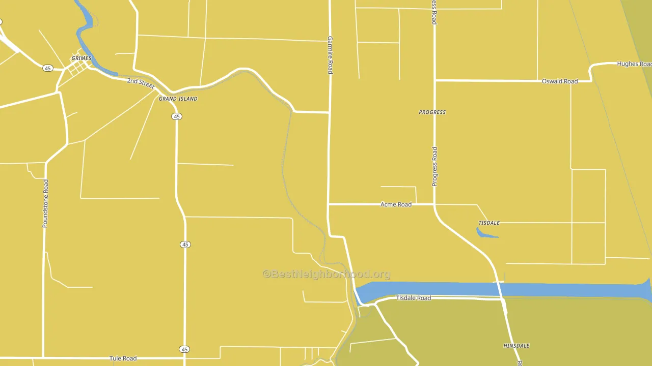 Sycamore, CA block-group voter-turnout map