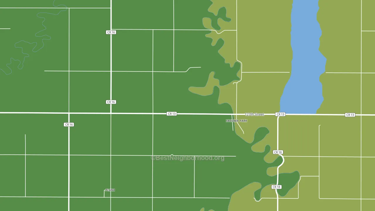 Tacoma Park, SD block-group voter-turnout map