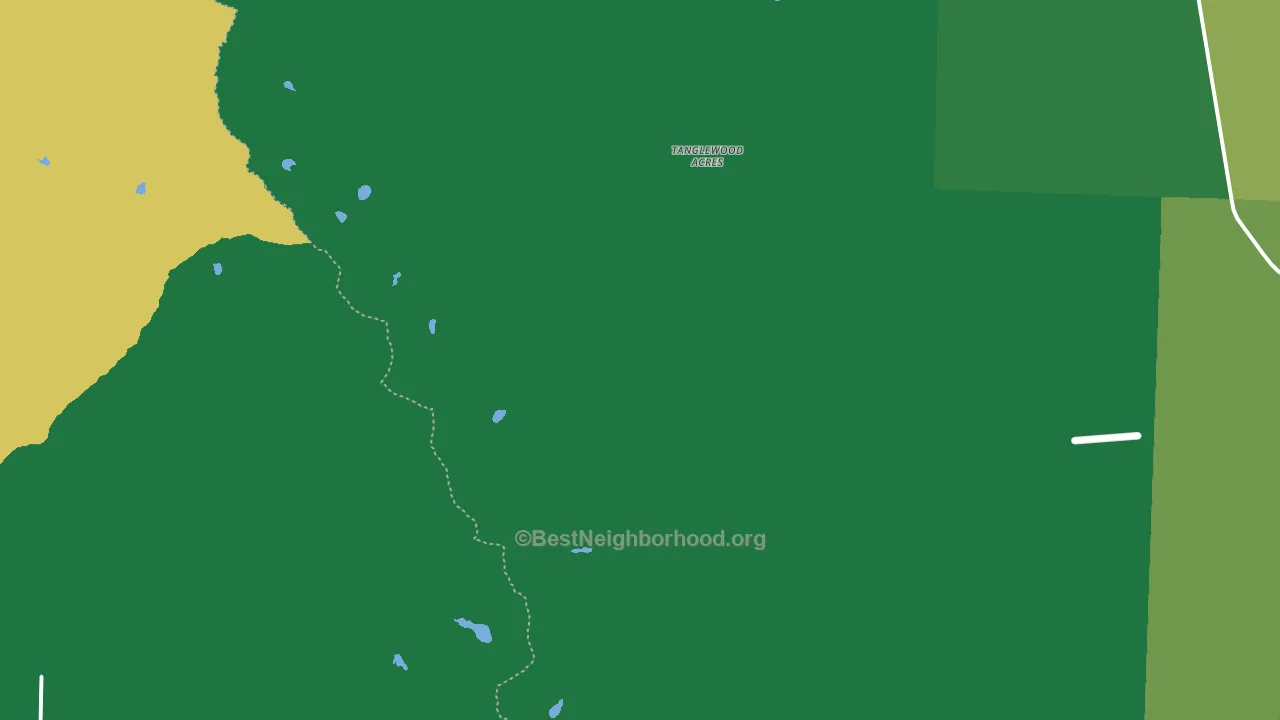 Tanglewood Acres, CO block-group voter-turnout map