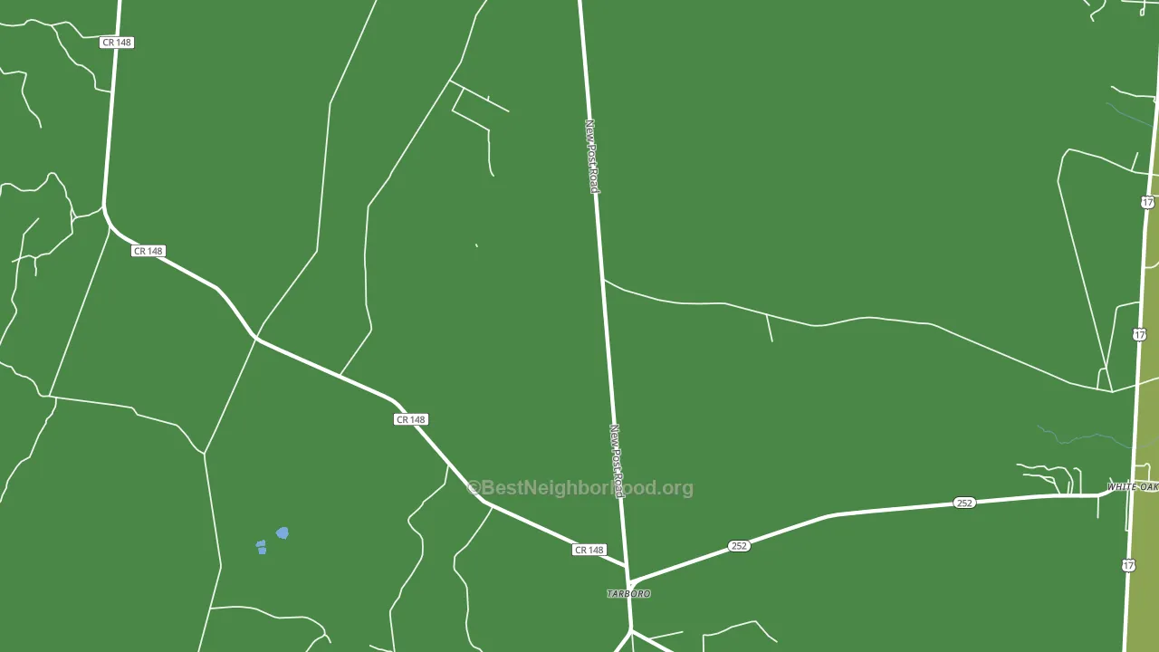 Tarboro, GA block-group voter-turnout map