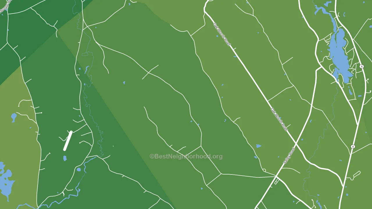 Tatnic, ME block-group voter-turnout map