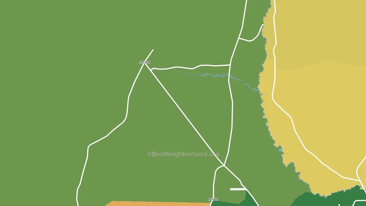 Taylor, FL block-group voter-turnout map