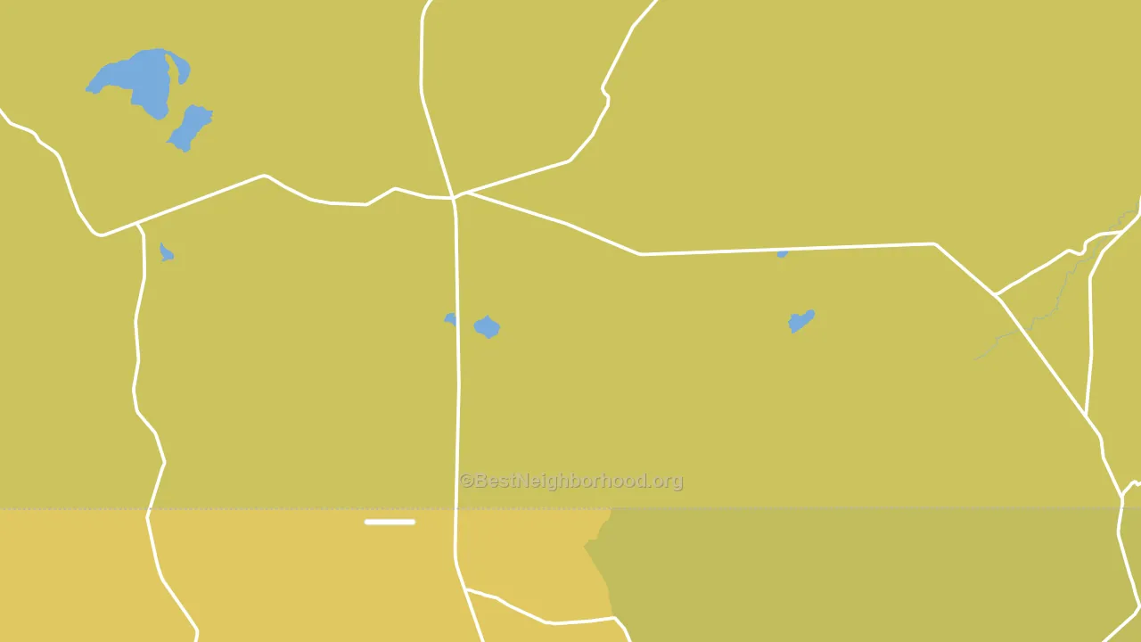 Teec Nos Pos, UT block-group voter-turnout map