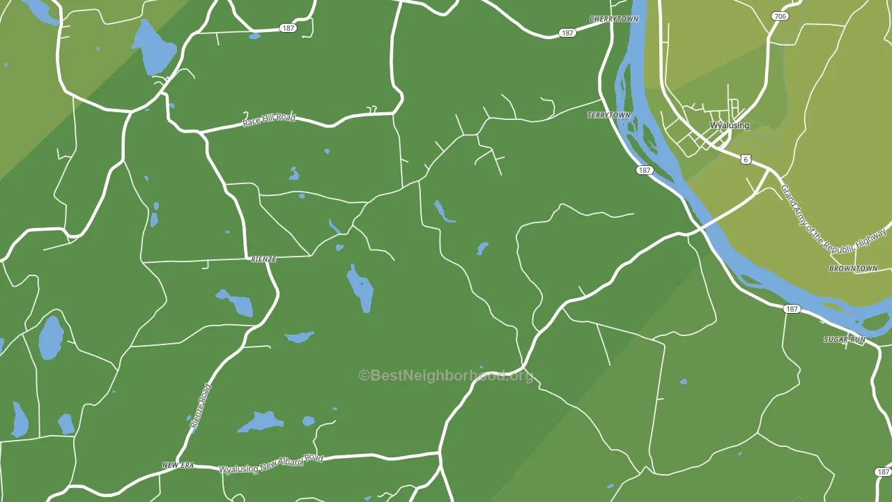 Terrytown, PA block-group voter-turnout map