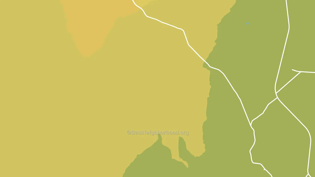 Tes Nez Iah, AZ block-group voter-turnout map