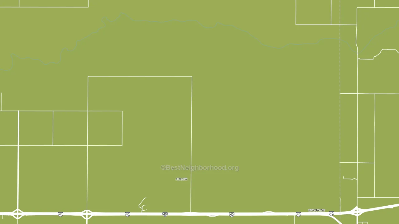 Texola, TX block-group voter-turnout map
