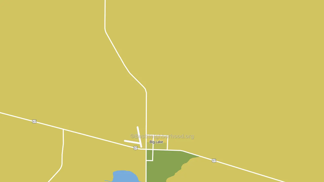 Texon, TX block-group voter-turnout map