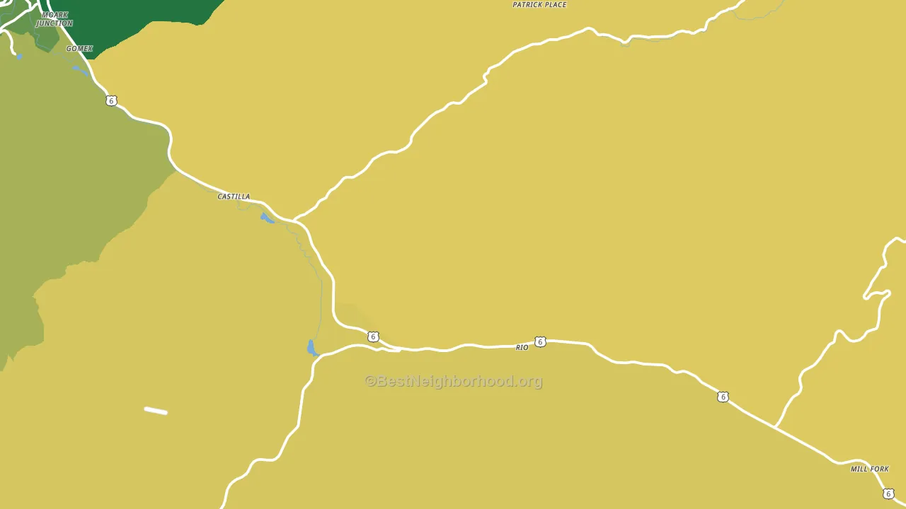 Thistle, UT block-group voter-turnout map