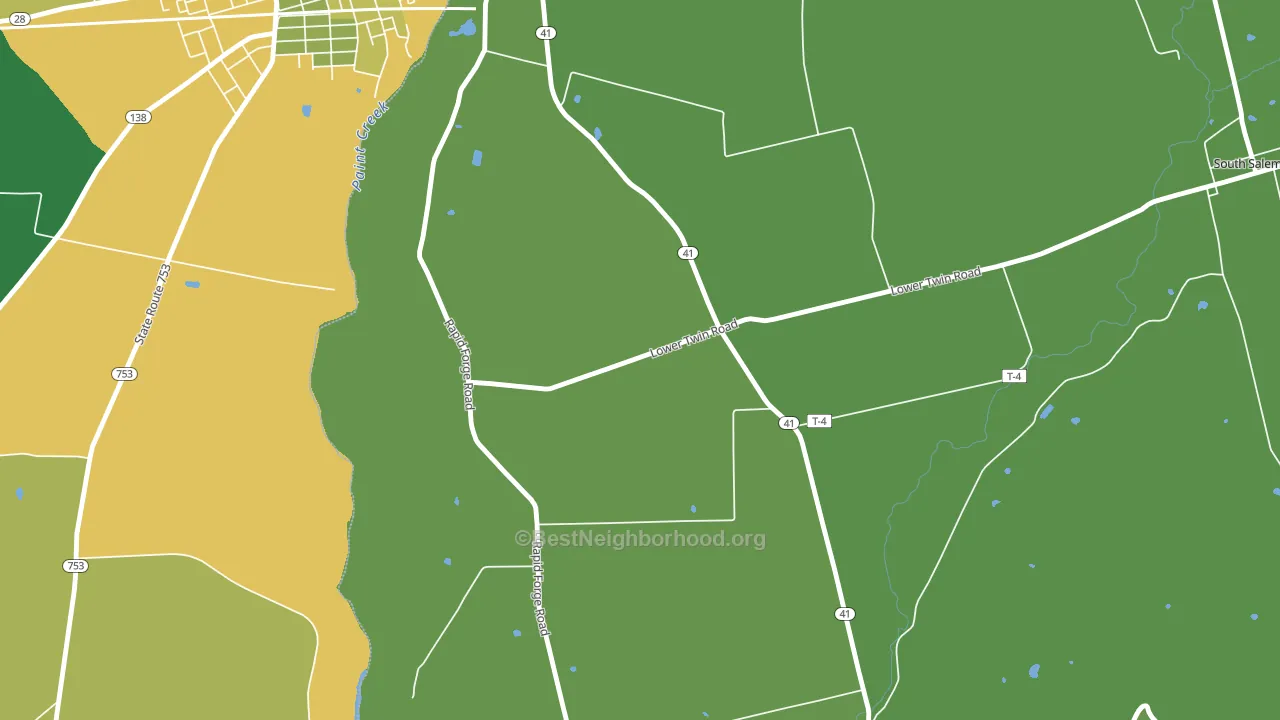Thrifton, OH block-group voter-turnout map
