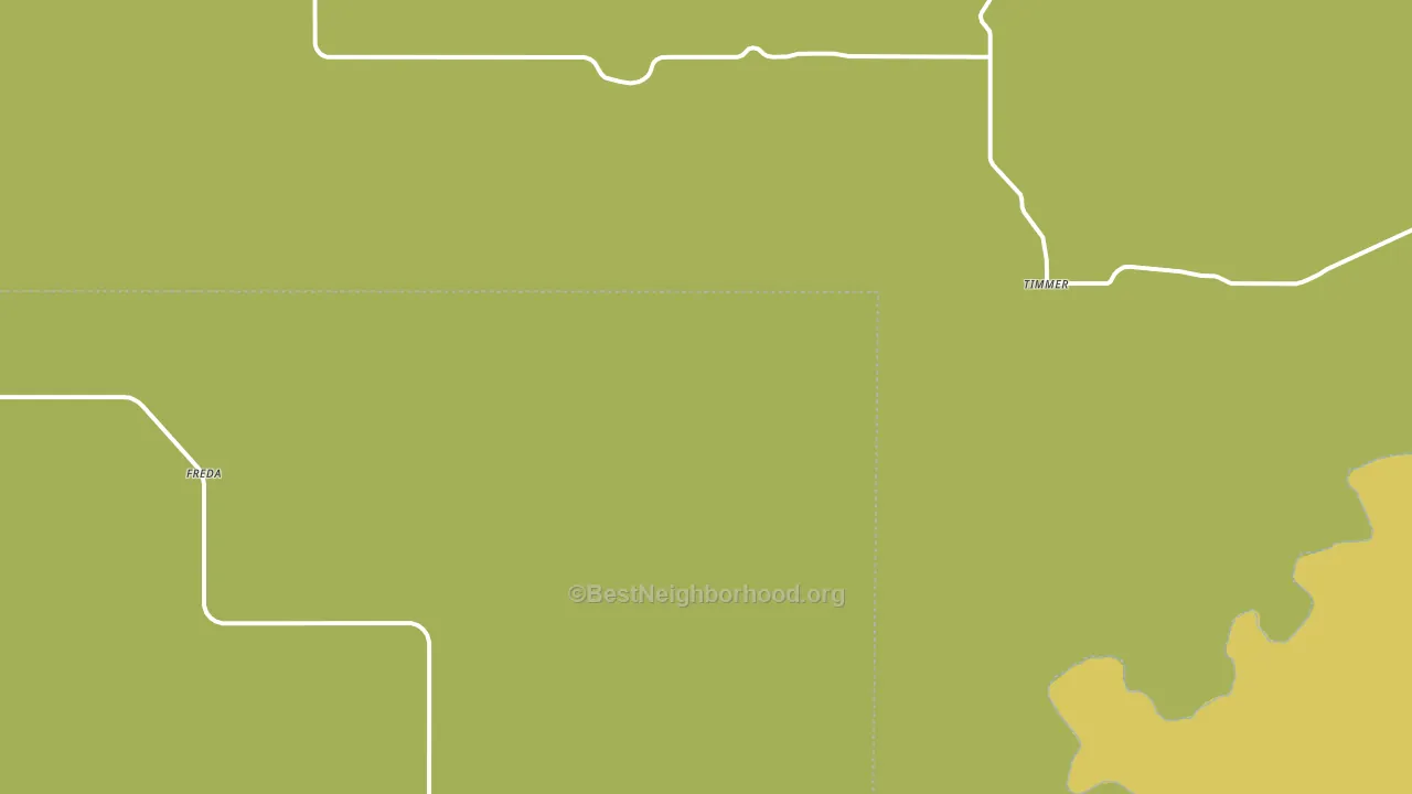 Timmer, ND block-group voter-turnout map
