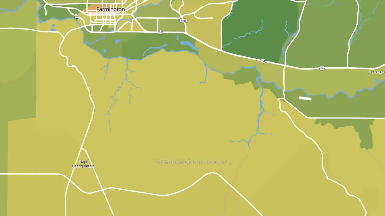 Tinian, NM block-group voter-turnout map