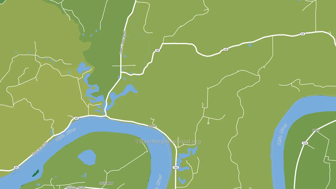 Tobinsport, IN block-group voter-turnout map