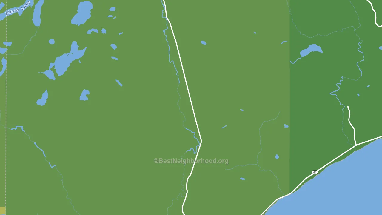 Tofte, MN block-group voter-turnout map