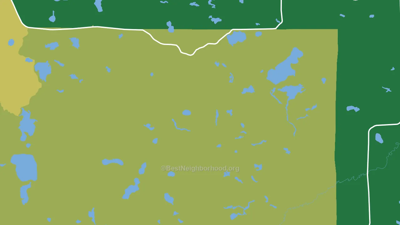 Togo, MN block-group voter-turnout map
