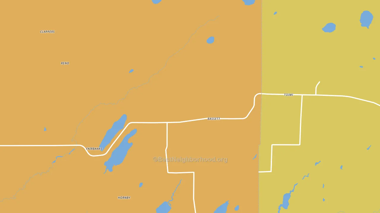 Toimi, MN block-group voter-turnout map