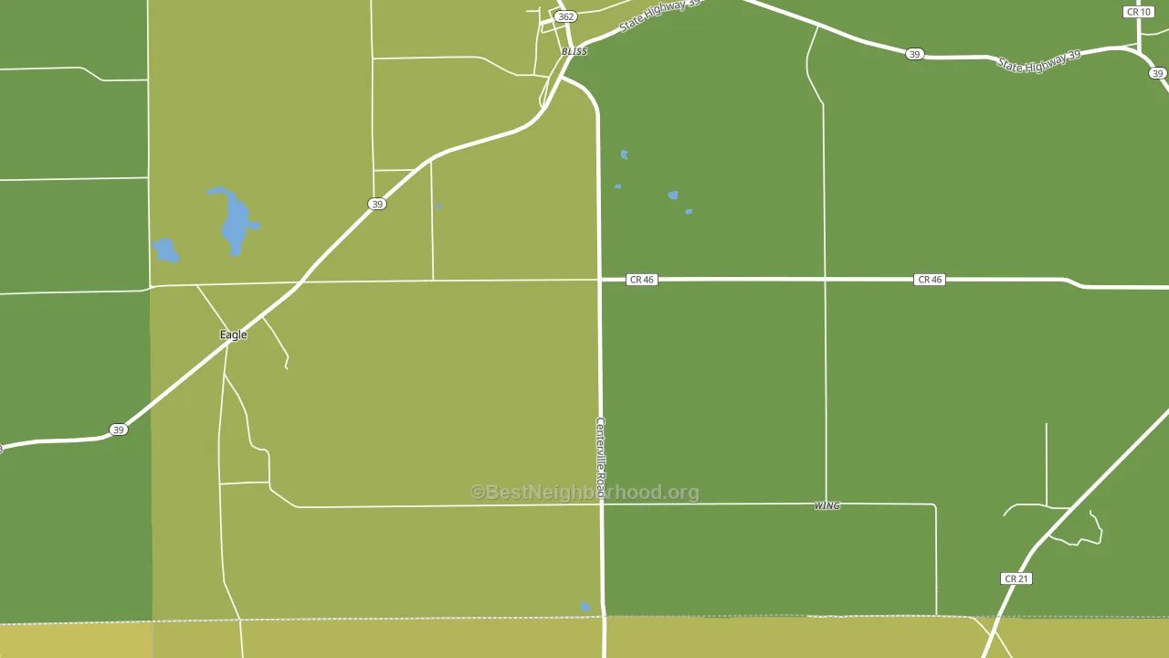 Tonawanda Indian Reservation, NY block-group voter-turnout map