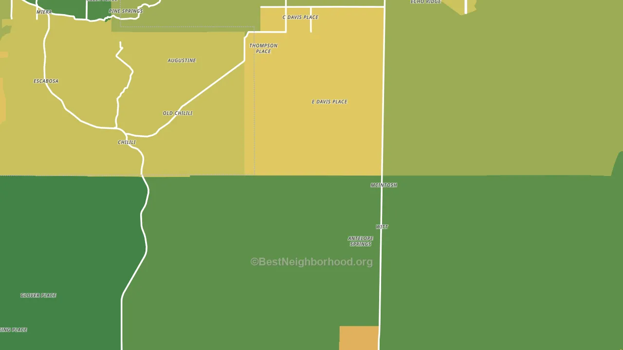 Torrance County, NM block-group voter-turnout map
