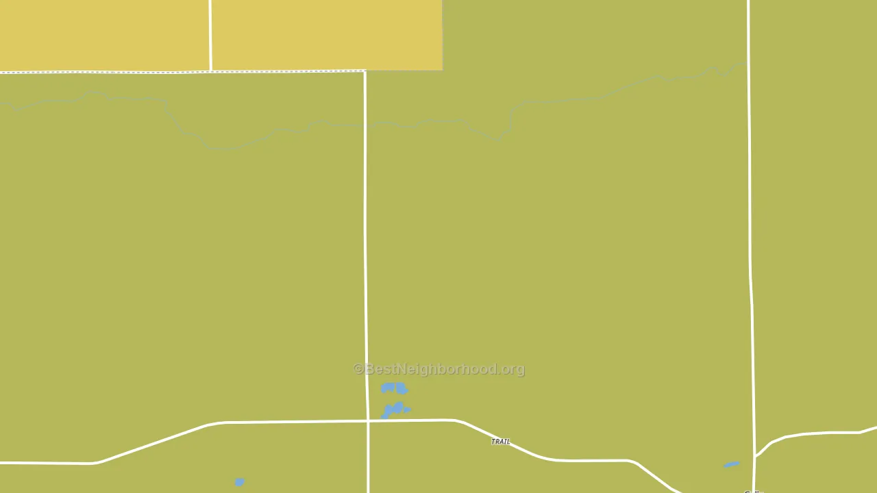 Trail, MN block-group voter-turnout map