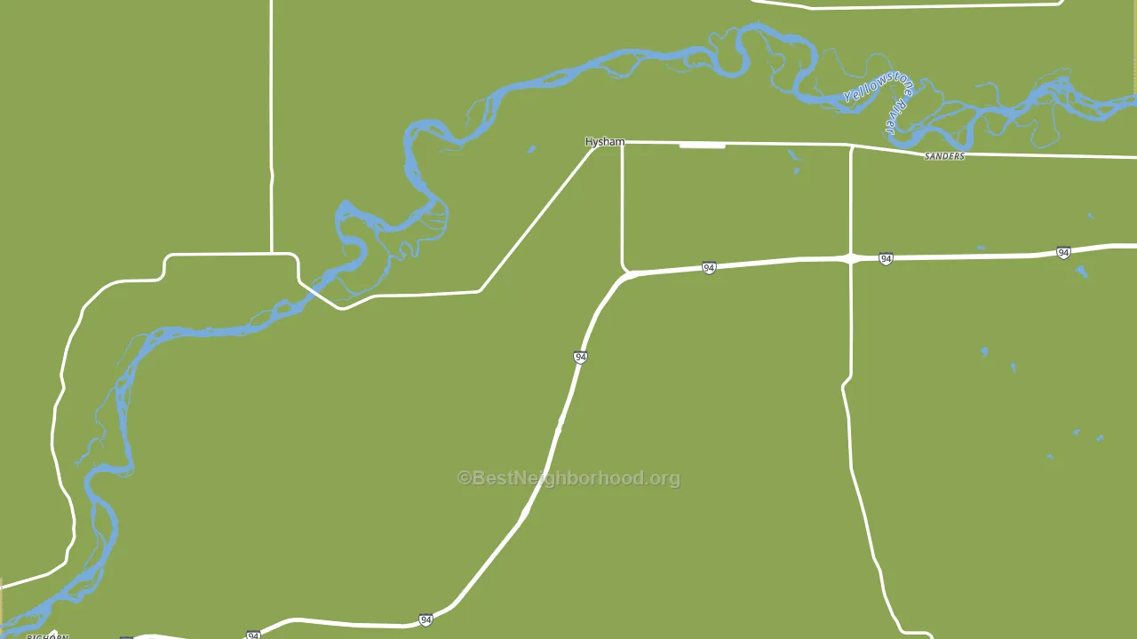 Treasure County, MT block-group voter-turnout map