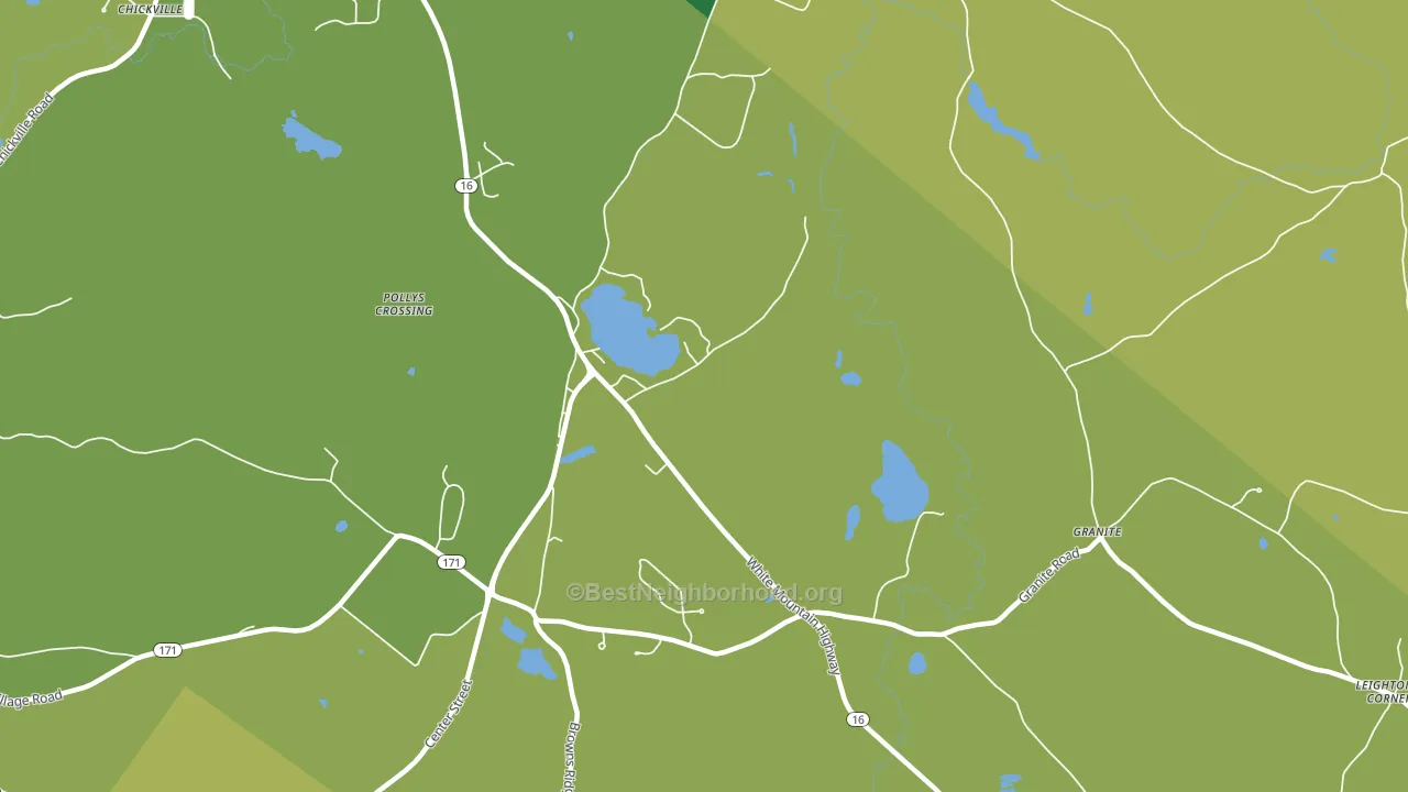 Tuftonboro, NH block-group voter-turnout map