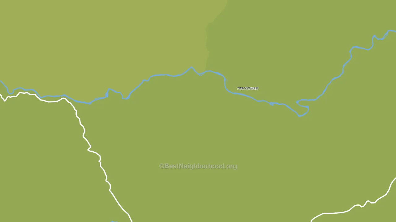 Twickenham, OR block-group voter-turnout map