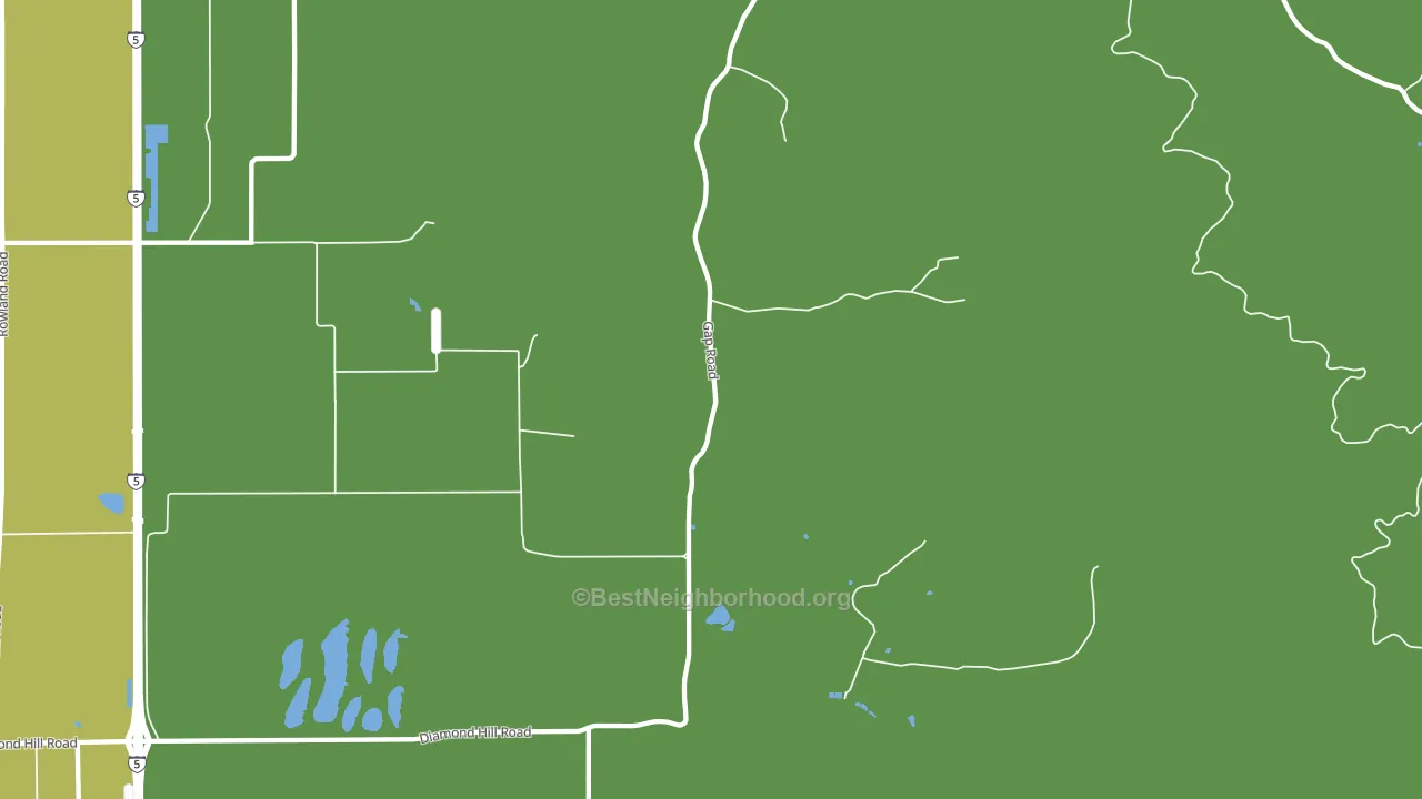Union Point, OR block-group voter-turnout map