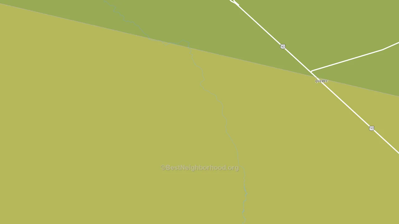 Valentine, TX block-group voter-turnout map