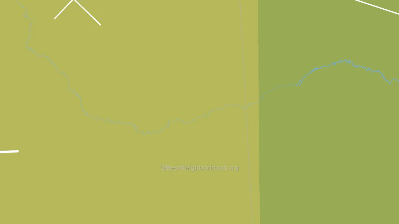 Valley Wells, TX block-group voter-turnout map