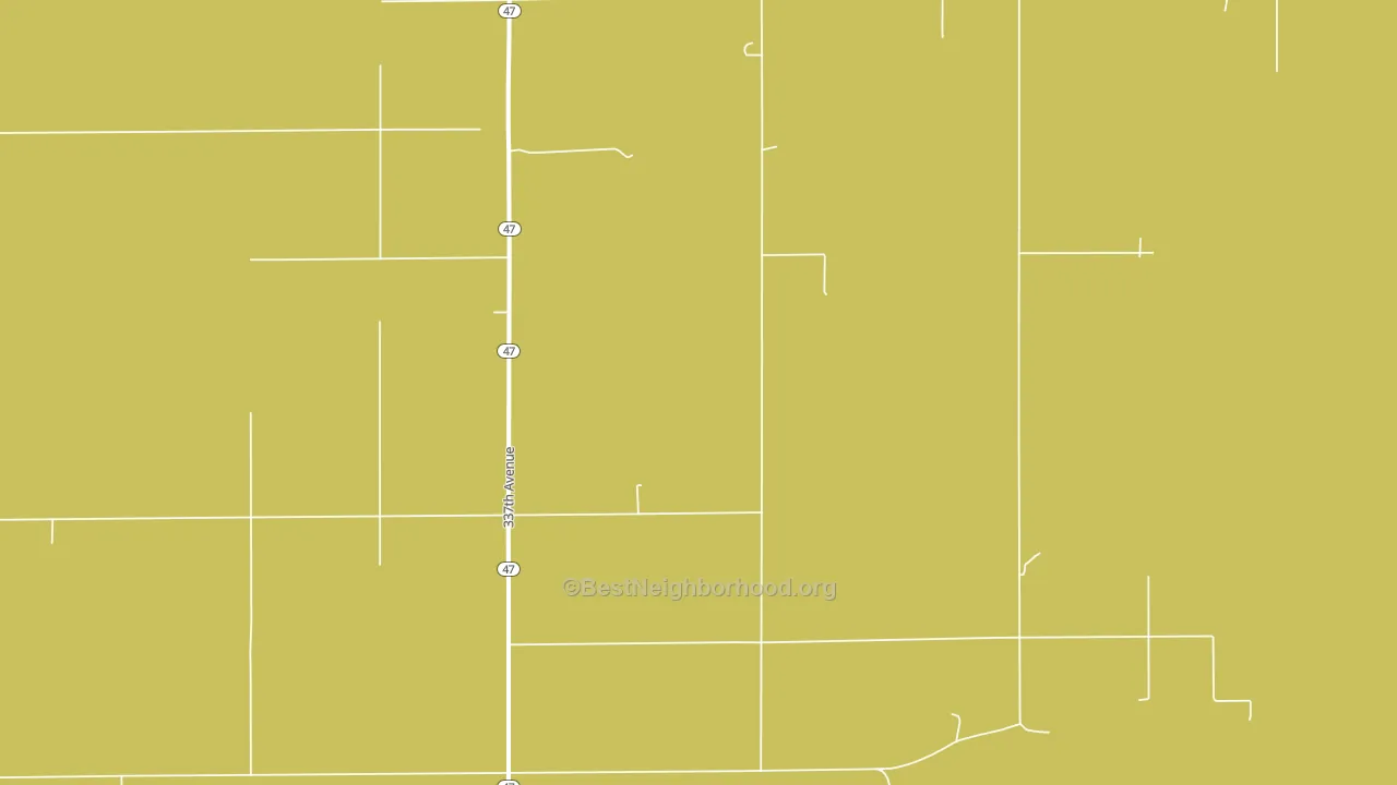 Van Order, SD block-group voter-turnout map